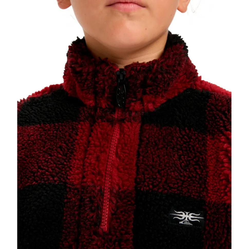 Quiksilver - Kid's Mercury Woodlands Sherpa - Fleecepullover