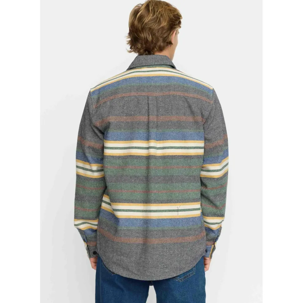 Revolution - Utility Shirt Stripes - Hemd