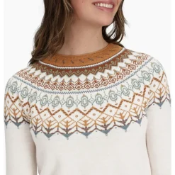 Royal Robbins - Women's Westlands Fairisle Crew - Merinopullover