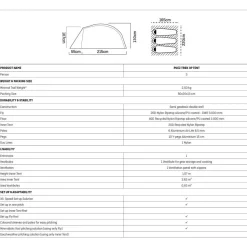 Salewa - Puez Trek 3P Tent - 3-Personen Zelt