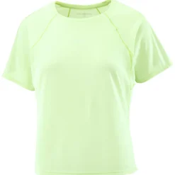 Salomon - Women's SHKout Air Cropp S/S Tee - Laufshirt