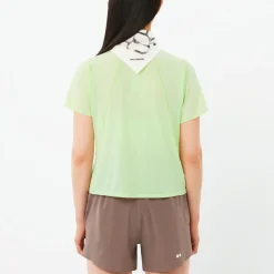 Salomon - Women's SHKout Air Cropp S/S Tee - Laufshirt