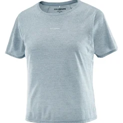 Salomon - Women's SHKout Air Cropp S/S Tee - Laufshirt