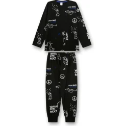 Sanetta - Kid's Pyjama Long AOP 245916 - Schlafanzug
