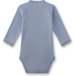 Sanetta - Kid's Wrapover Body 1/1 Wool - Merinounterwäsche
