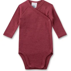 Sanetta - Kid's Wrapover Body 1/1 Wool - Merinounterwäsche