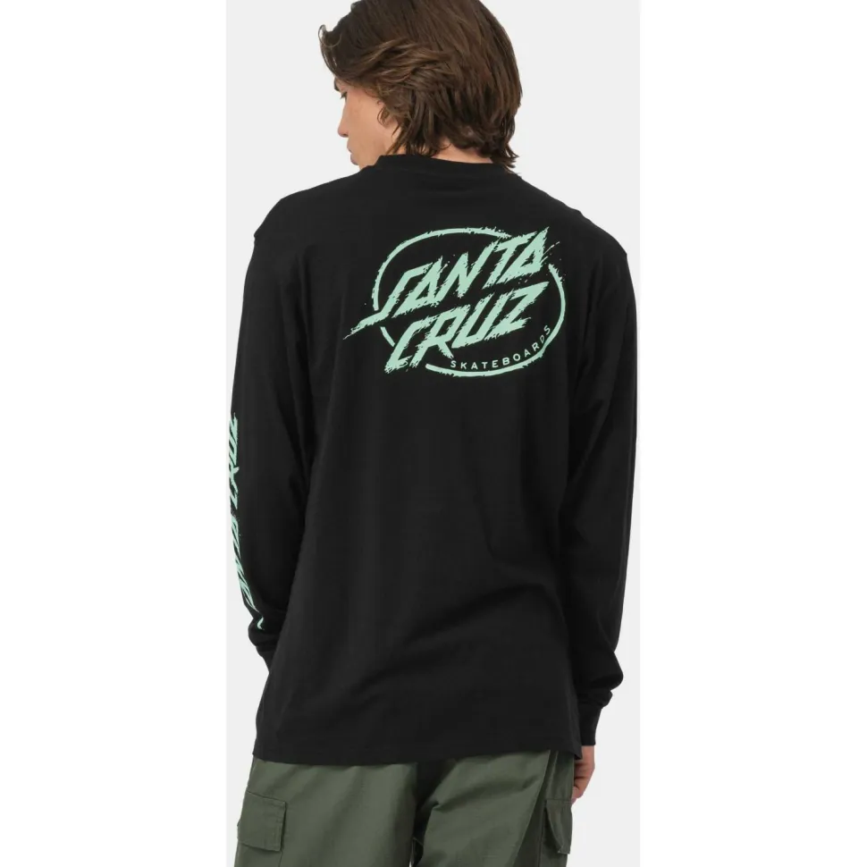 Santa Cruz - Cyber Dot L/S T-Shirt - T-Shirt