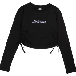 Santa Cruz - Women's Love Script Strip Tie L/S Top - Longsleeve