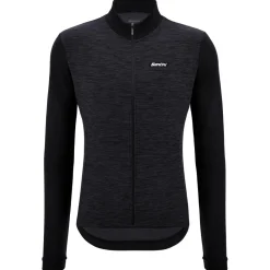 Santini - Pure Block Colour Thermal Cycling Jersey - Radtrikot