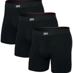 Saxx - Vibe Xtra Boxer Brief Fly 3-Pack - Kunstfaserunterwäsche