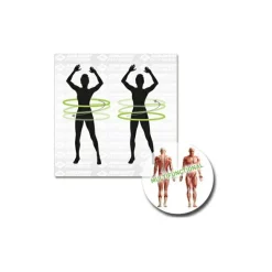 Schildkröt Fitness - Fitness-Hoop mit Massagewellen - Functional Training