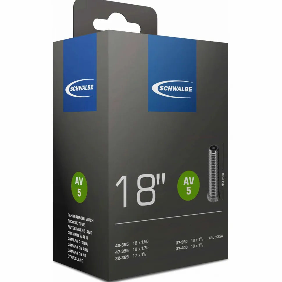 Schwalbe - 18'' Schlauch Nr. 5 32/47-355/400 - Fahrradschlauch