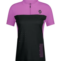 Scott - Women's Tee Trail Vertic Zip S/S - Radtrikot