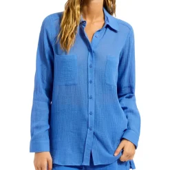 Seafolly - Breeze Beach Shirt - Hemd