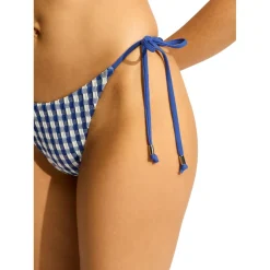 Seafolly - Women's Bella Tie Side Rio Pant - Bikini-Bottom