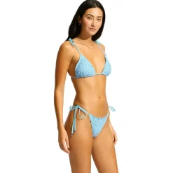 Seafolly - Women's Day Dreamer Brazillian Tie Side - Bikini-Bottom