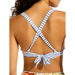Seafolly - Women's Riviera Coast Reversible Multifit Tri - Bikini-Top
