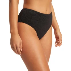 Seafolly - Women's Sea Dive Wide Side Retro - Bikini-Bottom