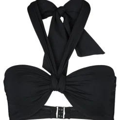 Seafolly - Women's Seafolly Collective Sash Tie Front Bandeau - Bikini-Top