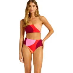 Seafolly - Women's Sorrento High Waisted Pant - Bikini-Bottom