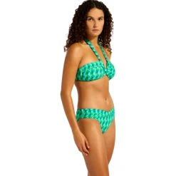 Seafolly - Women's Sorrento Twist Band Mini Hipster Pant - Bikini-Bottom