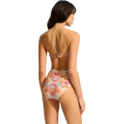 Seafolly - Women's Spring Festival High Waisted Pant - Bikini-Bottom