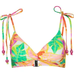 Seafolly - Women's Wonderland TwistedFront Bralette - Bikini-Top