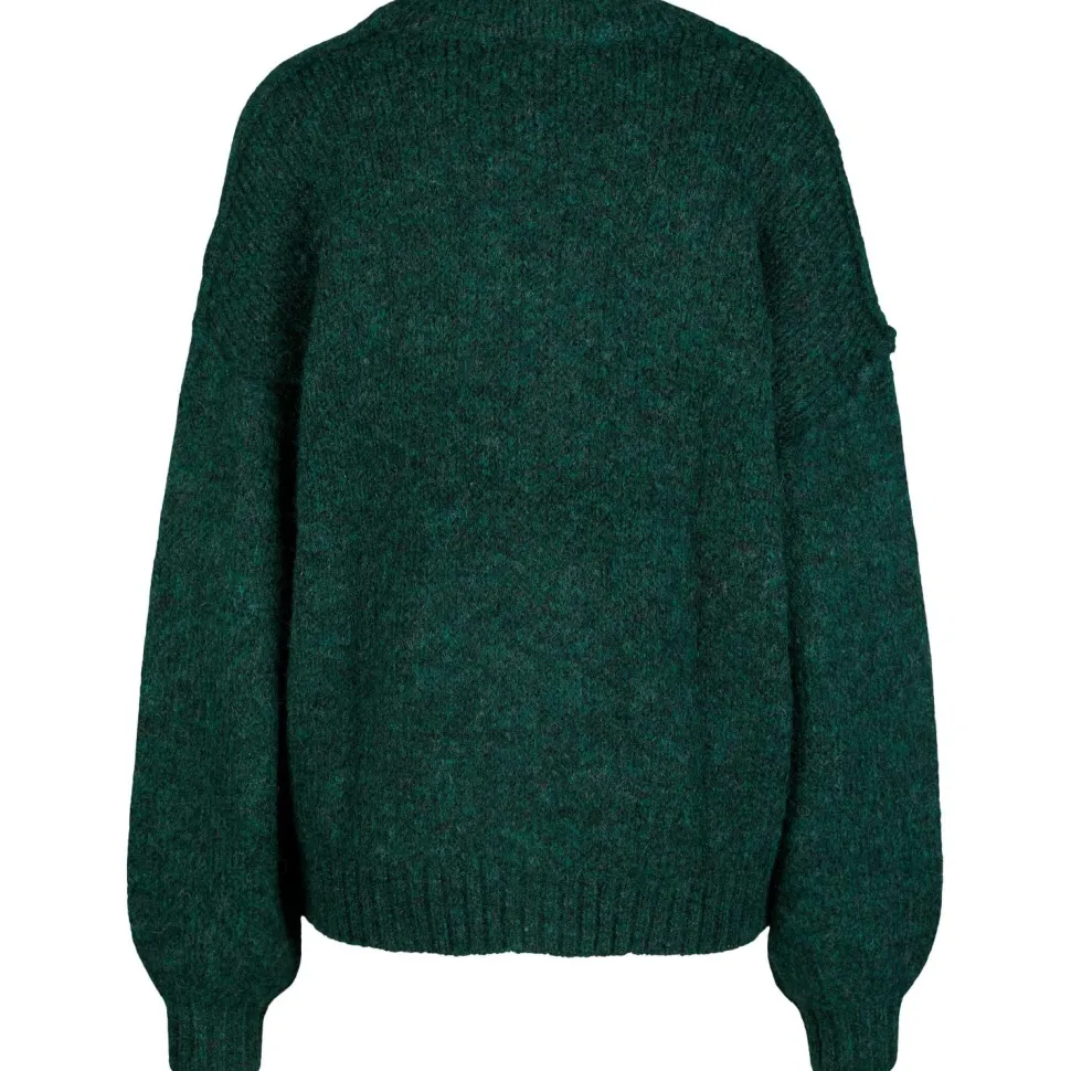 Selfhood - Women's Knitted Mohair Cardigan - Cardigan