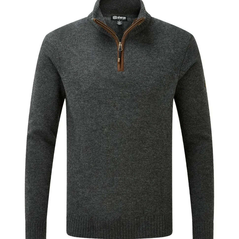 Sherpa - Kantega Quarter Zip Sweat - Merinopullover