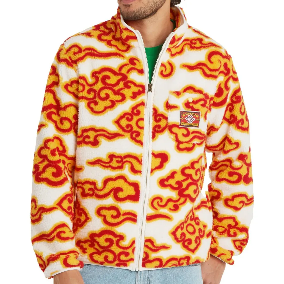 Sherpa - Tarcho Printed Full Zip Fleece - Fleecejacke
