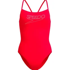 Speedo - Women's Endurance+ Logo Thin Strap One Piece - Badeanzug