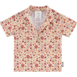 Sterntaler - Kid's Badeshirt Kurzarm Blumen - Lycra