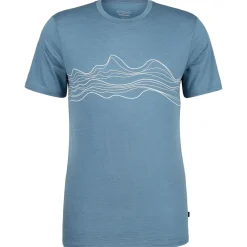 Stoic - Merino155 LaholmSt. Print T-Shirt Lines - Merinoshirt