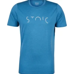 Stoic - Merino155 LaholmSt. Print T-Shirt Stripes - Merinoshirt