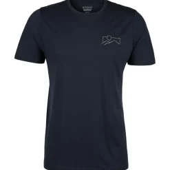 Stoic - Merino155 LaholmSt. Print T-Shirt Mountain - Merinoshirt