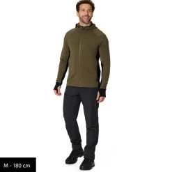 Stoic - MerinoFleece260 FlenSt. Zip Hoody - Merinohoodie