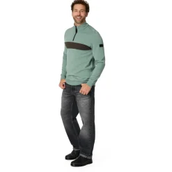 Stoic - MerinoFleece335 MMXX. Lulea II Half Zip - Merinopullover
