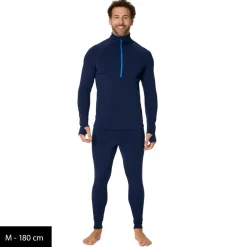 Stoic - MerinoSoft245 TuleboSt. Half Zip - Merinoshirt
