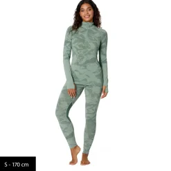 Stoic - Women's MerinoMesh150 SadjemSt. L/S Half Zip - Merinounterwäsche