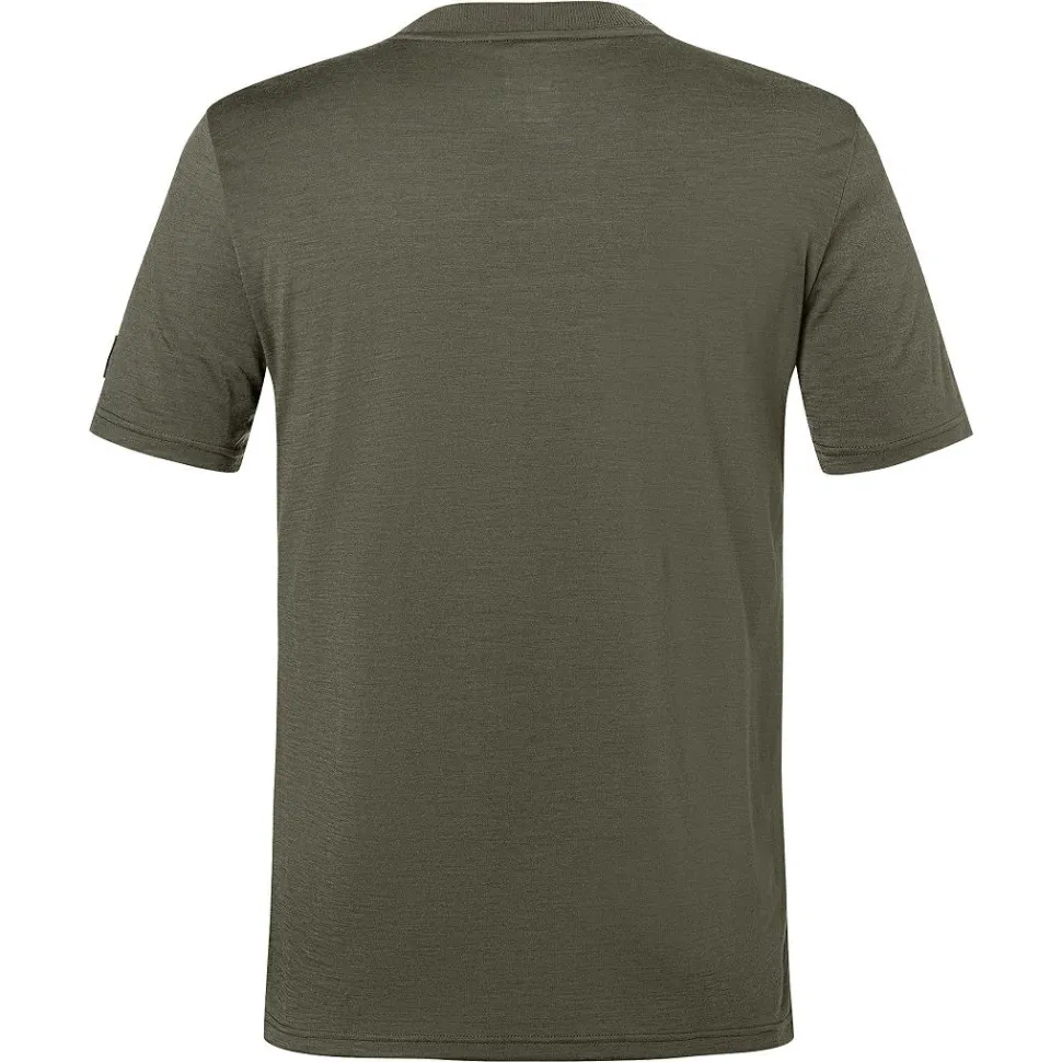 super.natural - Casual Rib Bio Jersey Tee - Merinoshirt