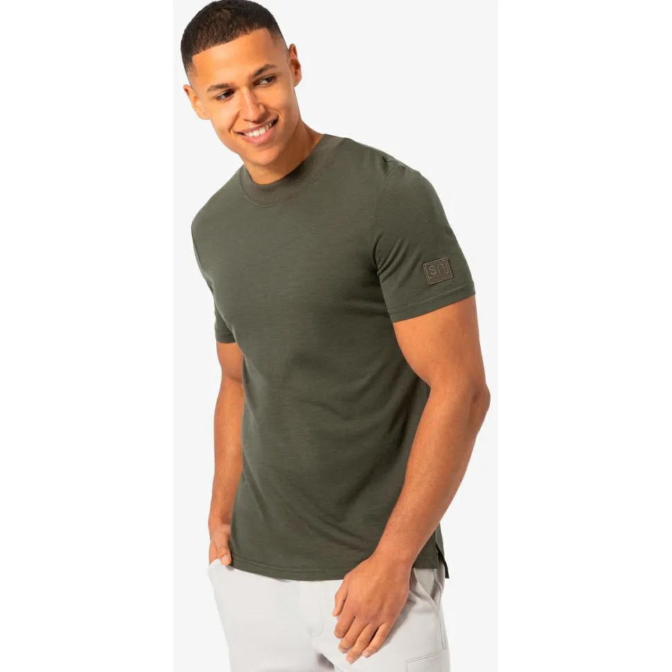 super.natural - Casual Rib Bio Jersey Tee - Merinoshirt