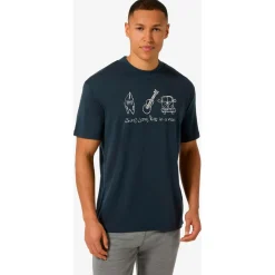 super.natural - Van Life Bio Jersey Tee - Merinoshirt