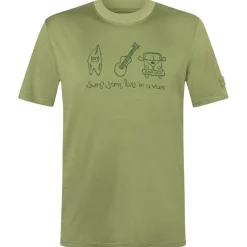 super.natural - Van Life Bio Jersey Tee - Merinoshirt