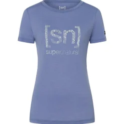 super.natural - Women's Arabesque Tee - Merinoshirt