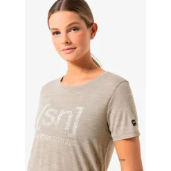 super.natural - Women's Arabesque Tee - Merinoshirt