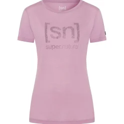 super.natural - Women's Arabesque Tee - Merinoshirt