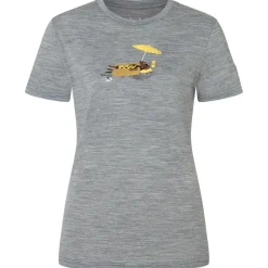 super.natural - Women's Hot Dog Tee - Merinoshirt