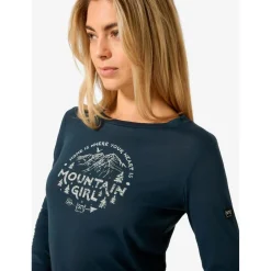super.natural - Women's Mountain Girl L/S - Merinoshirt