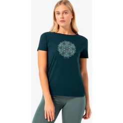 super.natural - Women's Ornament Tee - Merinoshirt