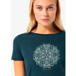 super.natural - Women's Ornament Tee - Merinoshirt